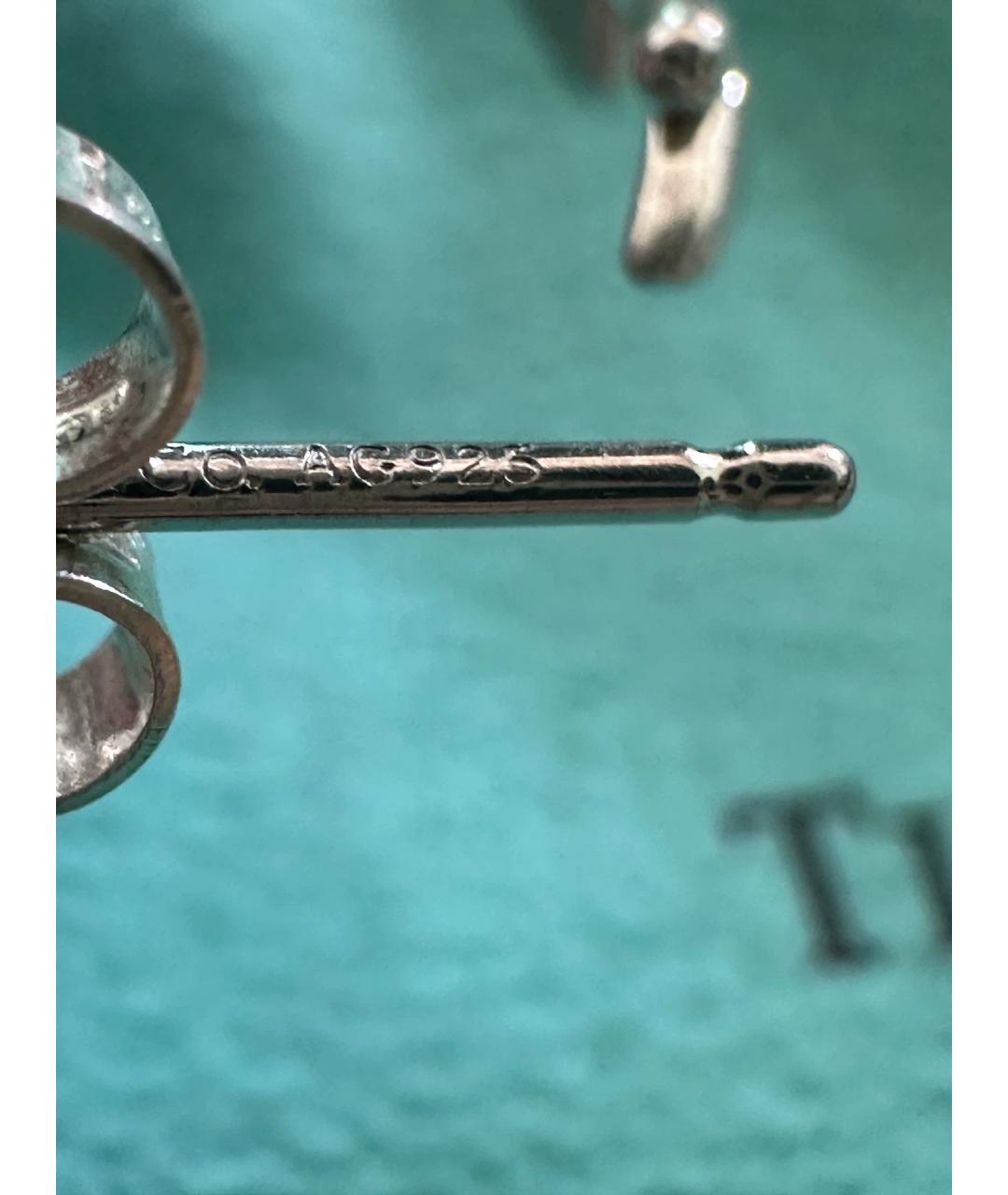 TIFFANY&CO Серебряные серебряные серьги, фото 4