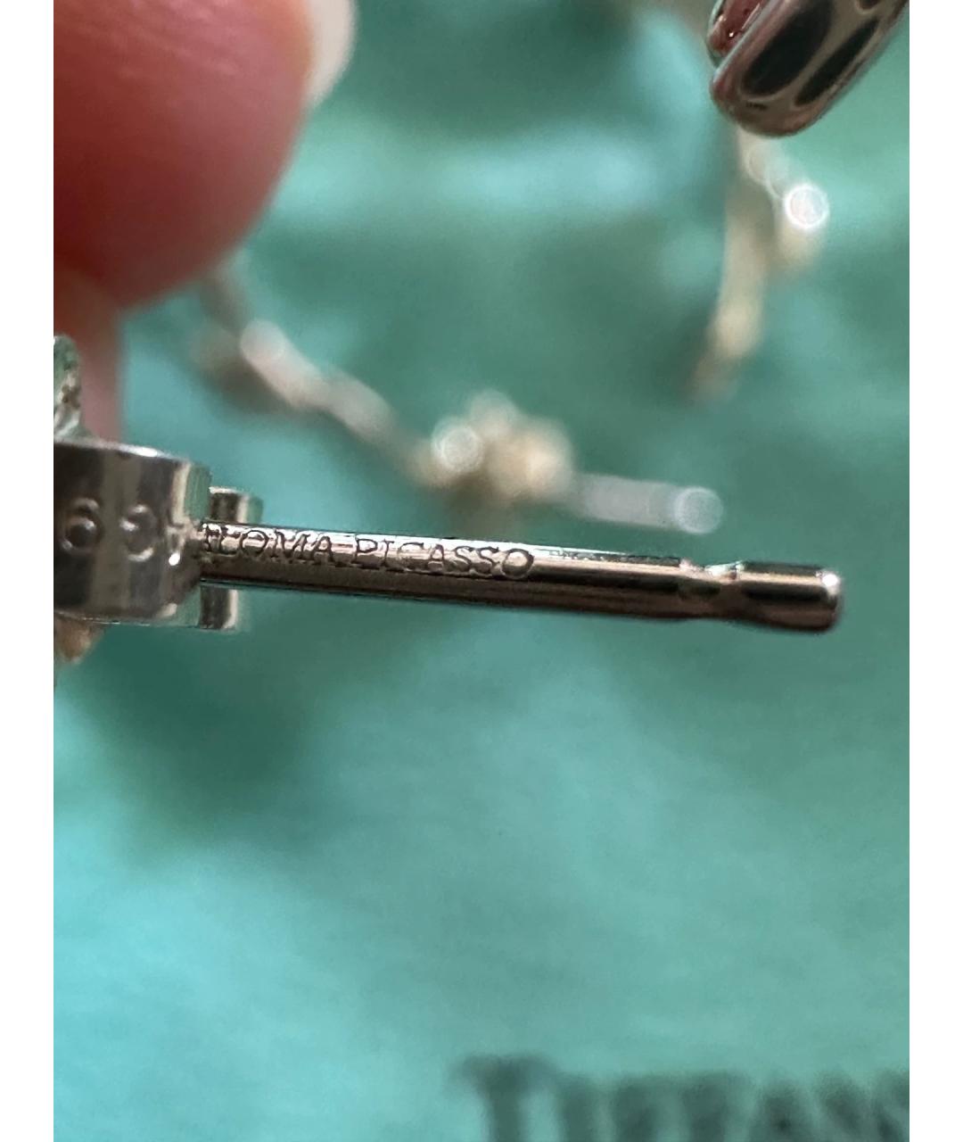 TIFFANY&CO Серебряные серебряные серьги, фото 8