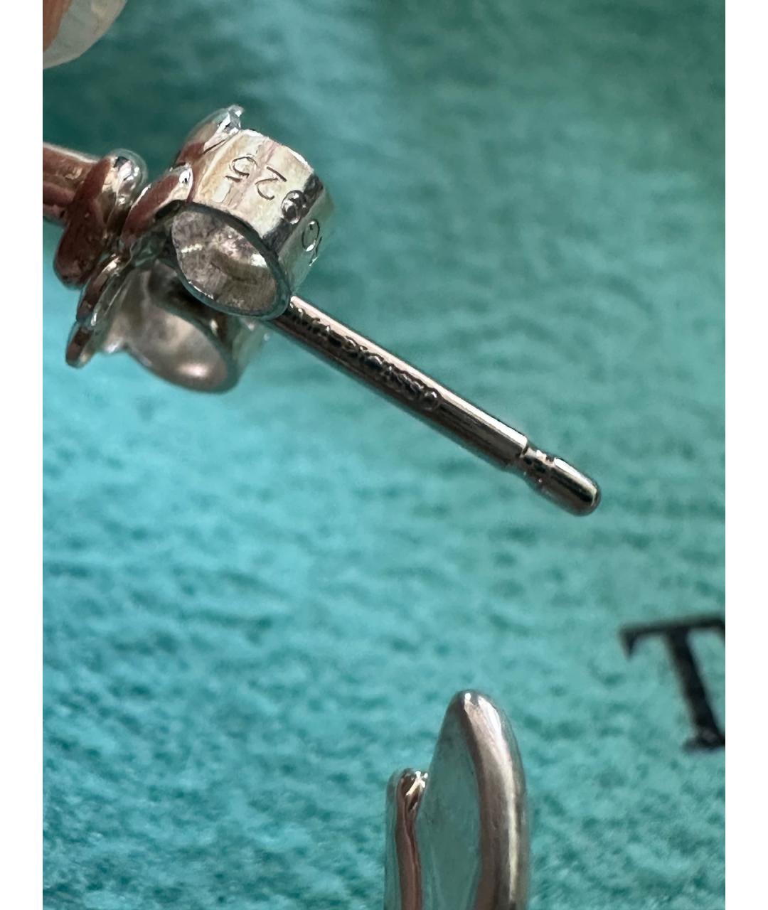 TIFFANY&CO Серебряные серебряные серьги, фото 5