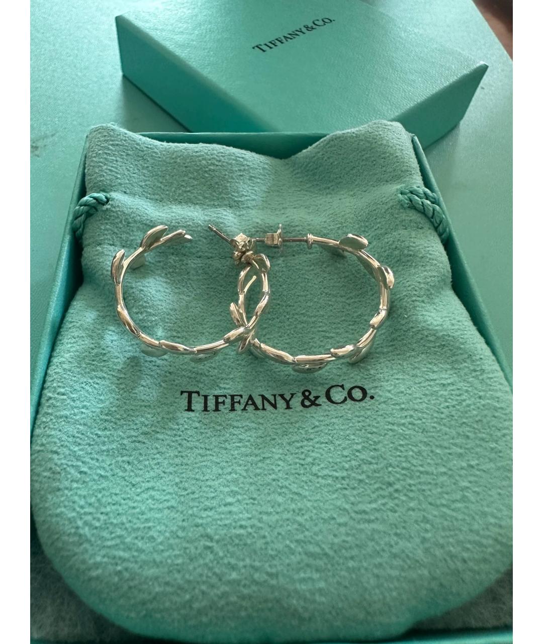 TIFFANY&CO Серебряные серебряные серьги, фото 10