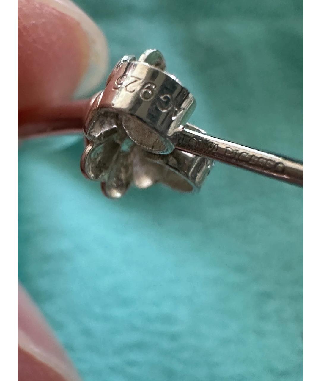 TIFFANY&CO Серебряные серебряные серьги, фото 6