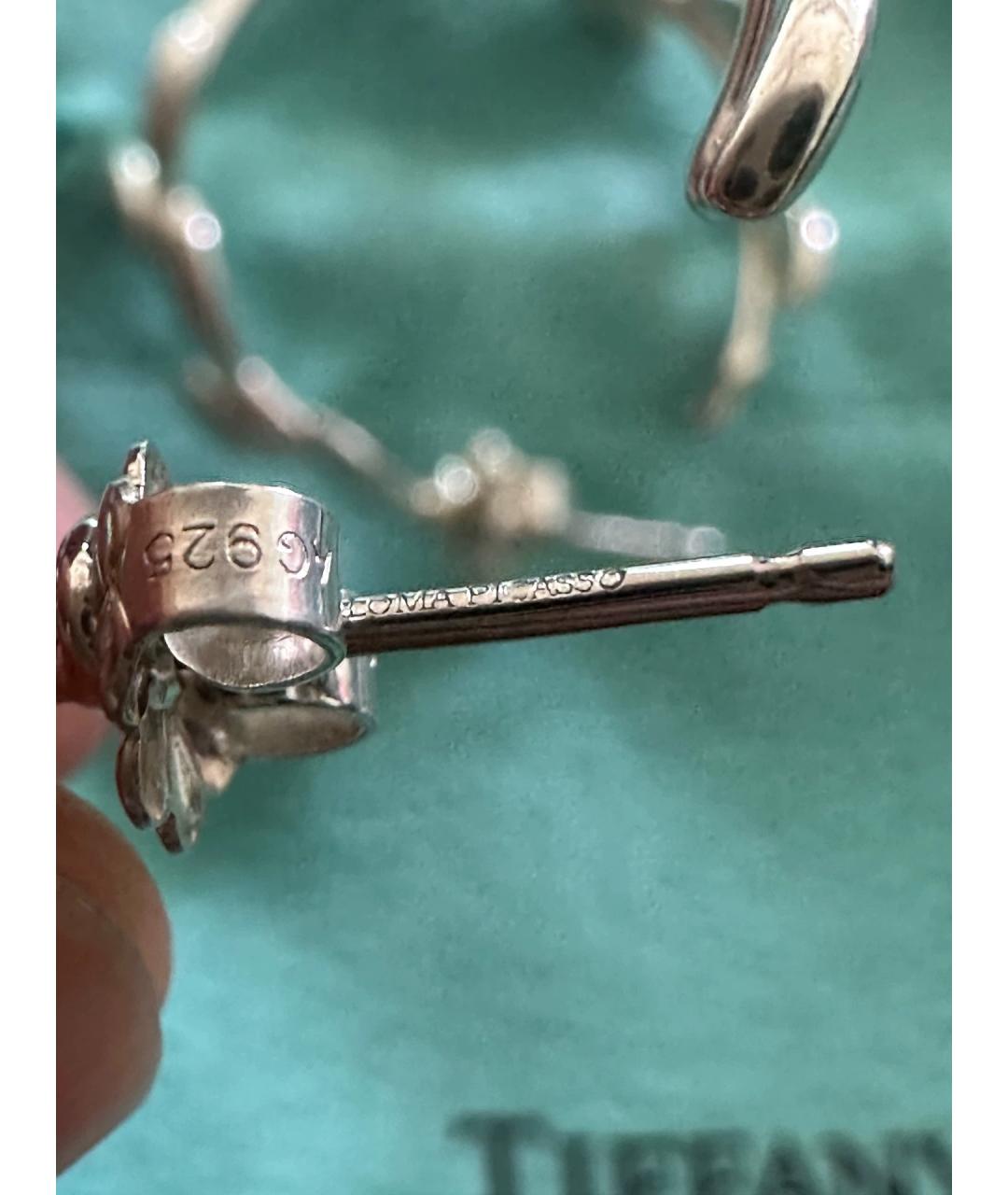 TIFFANY&CO Серебряные серебряные серьги, фото 7