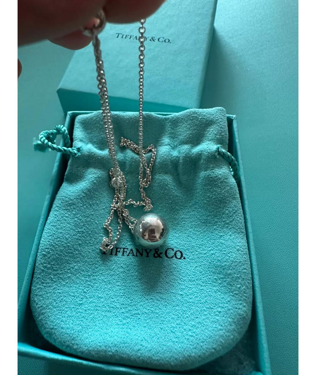 TIFFANY&CO Серебряная серебряная подвеска, фото 5