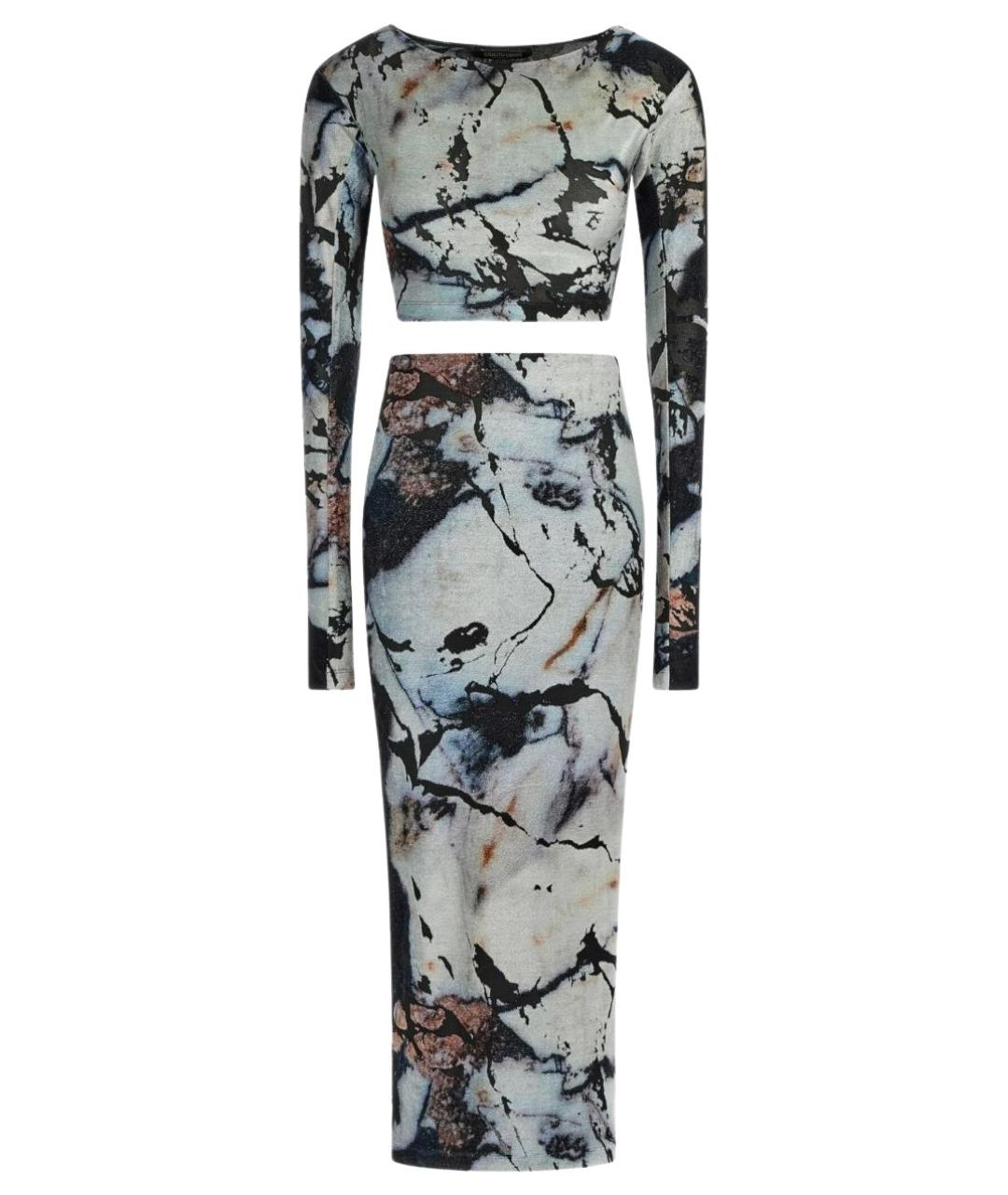 ROBERTO CAVALLI Мульти вискозный костюм с юбками, фото 1