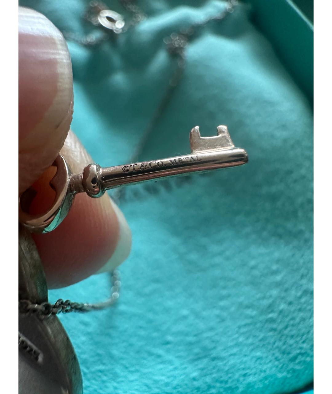TIFFANY&CO Серебряная серебряная подвеска, фото 3