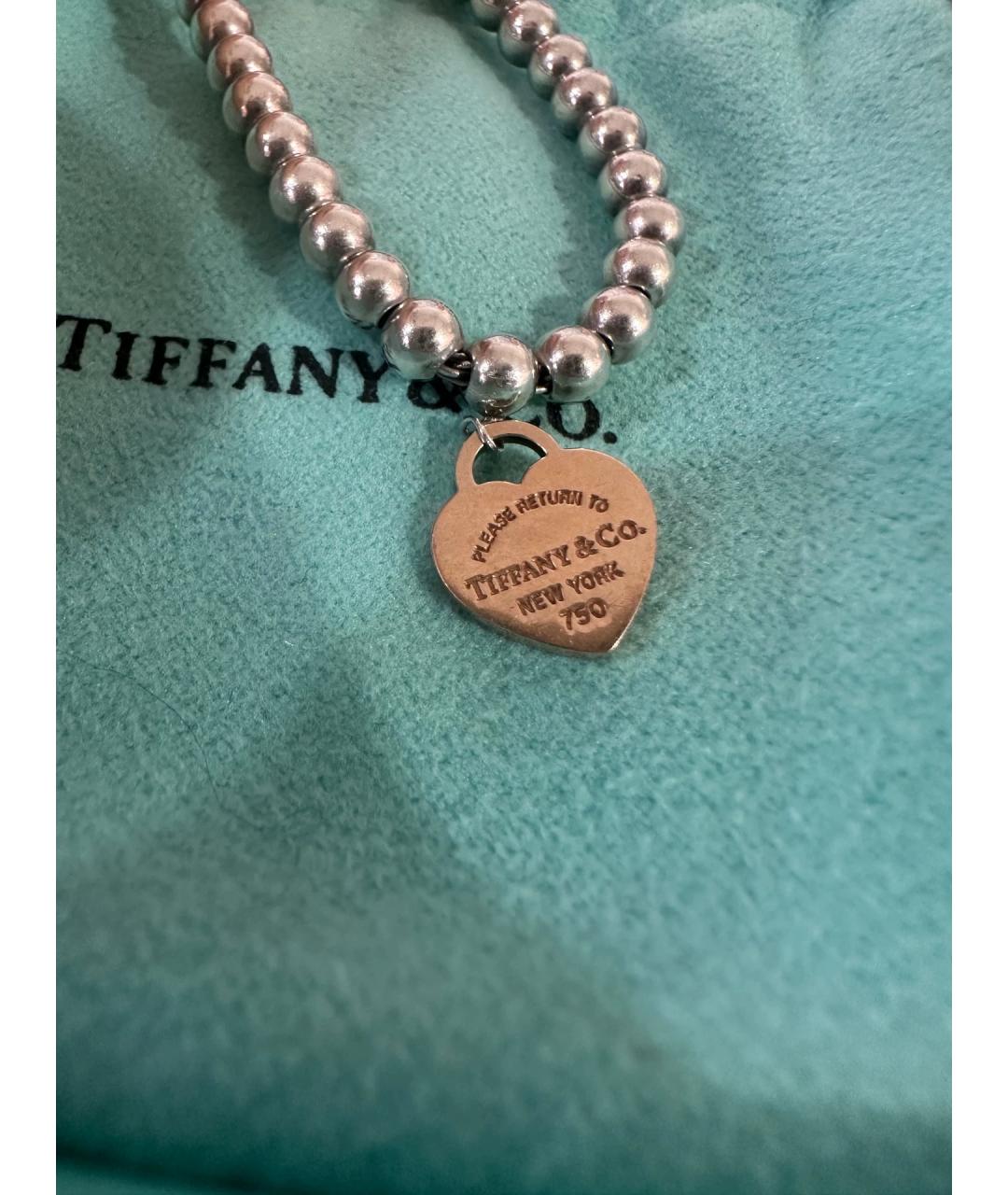 TIFFANY&CO Серебряный серебряный браслет, фото 2