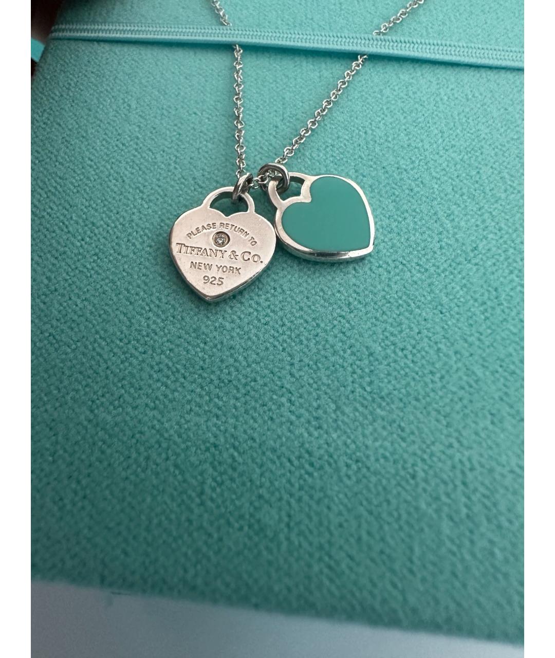 TIFFANY&CO Серебряная серебряная подвеска, фото 2