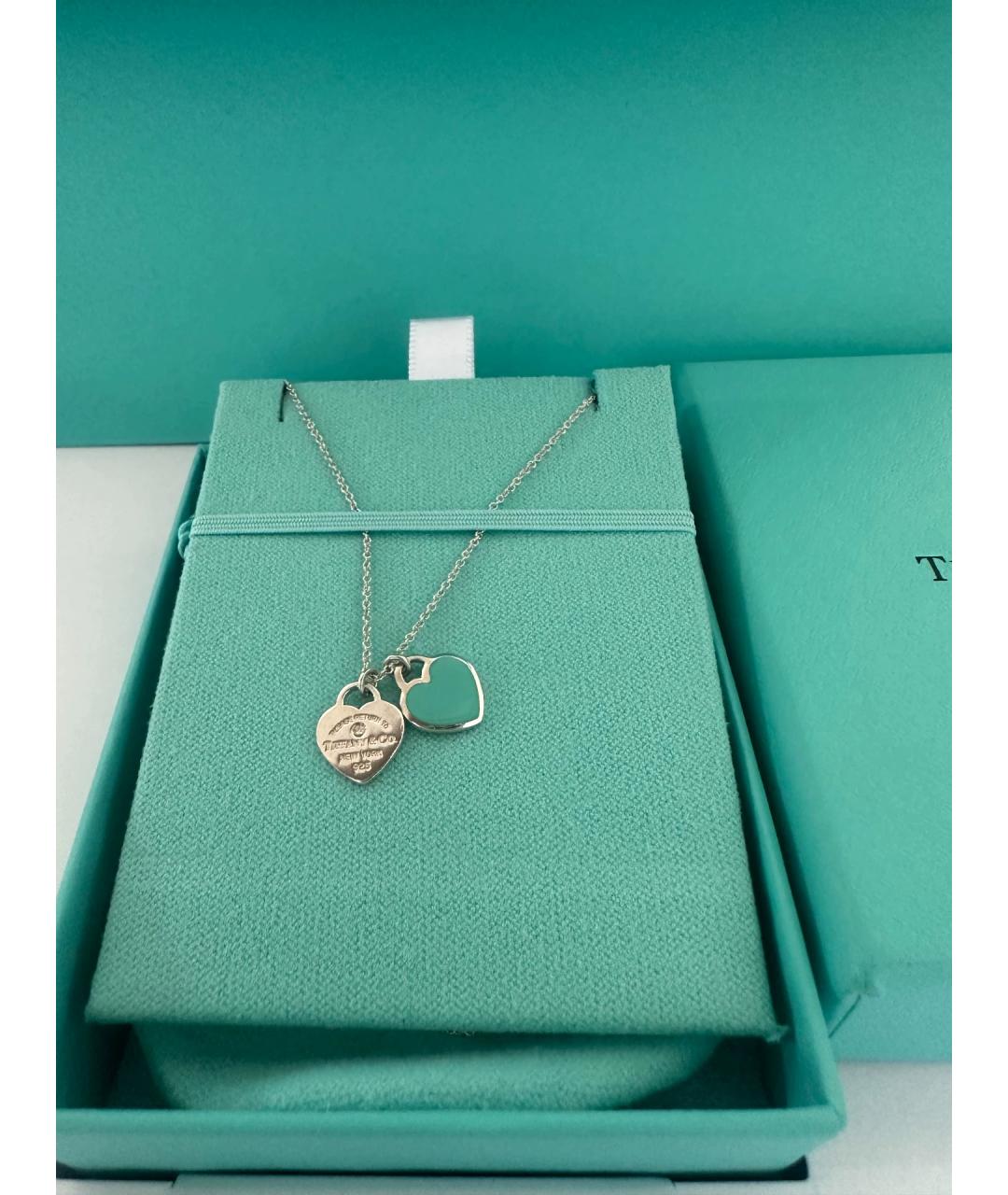 TIFFANY&CO Серебряная серебряная подвеска, фото 10