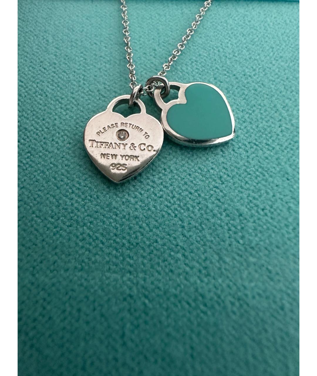 TIFFANY&CO Серебряная серебряная подвеска, фото 3