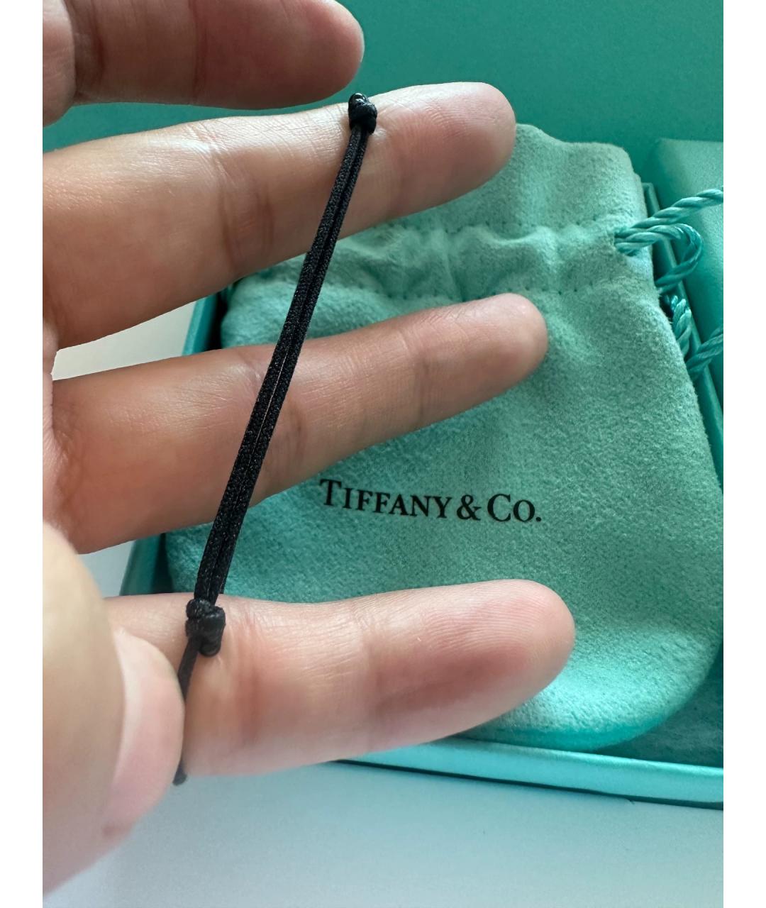 TIFFANY&CO Черный браслет из желтого золота, фото 6