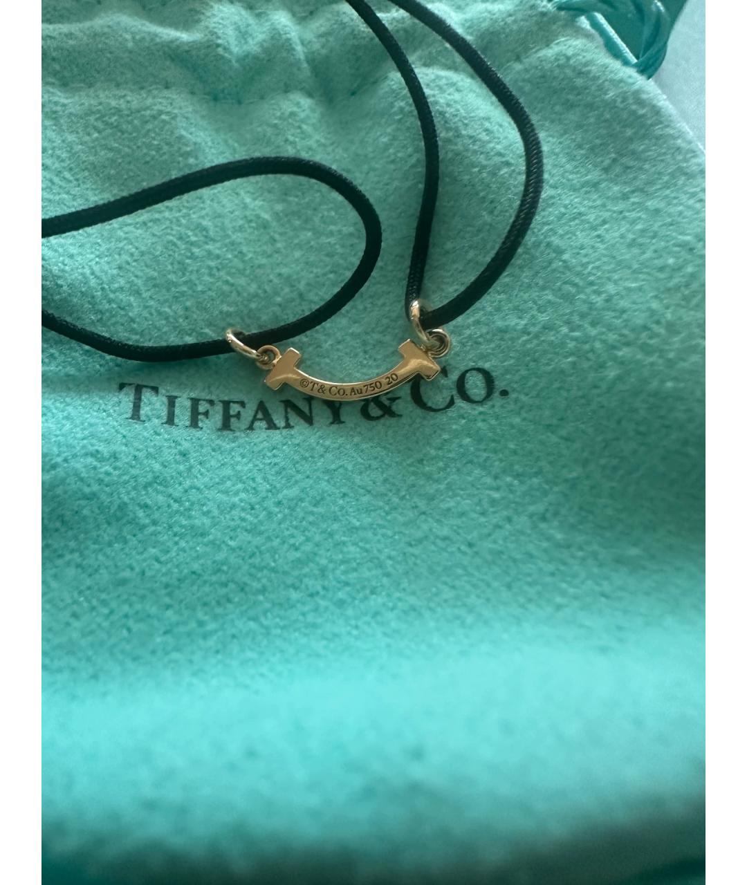 TIFFANY&CO Черный браслет из желтого золота, фото 2