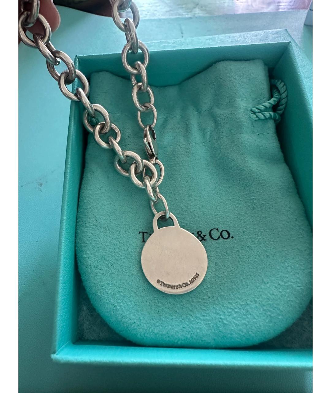 TIFFANY&CO Серебряный серебряный браслет, фото 3