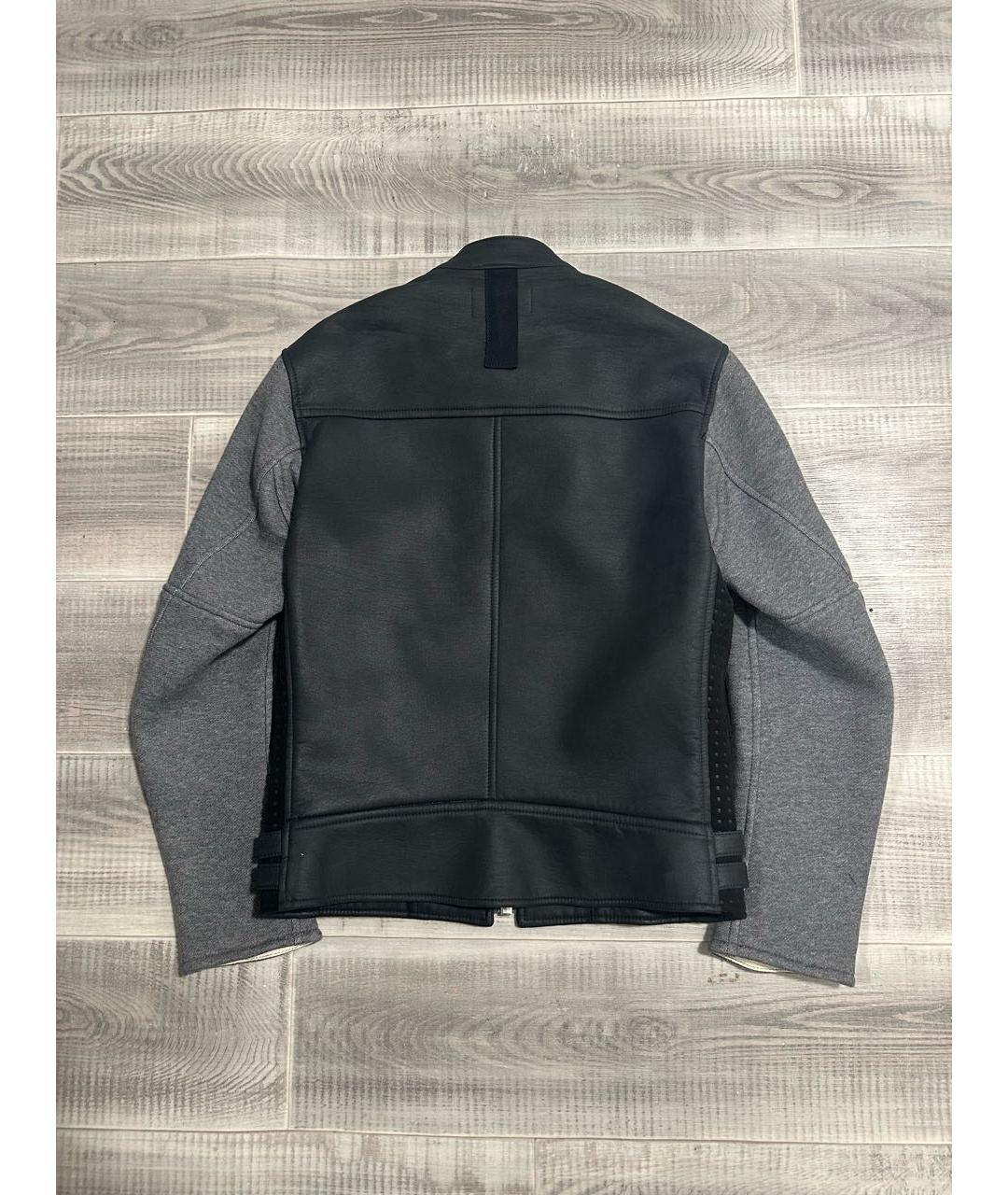 JUNYA WATANABE COMME DES GARÇONS Черная кожаная куртка, фото 2