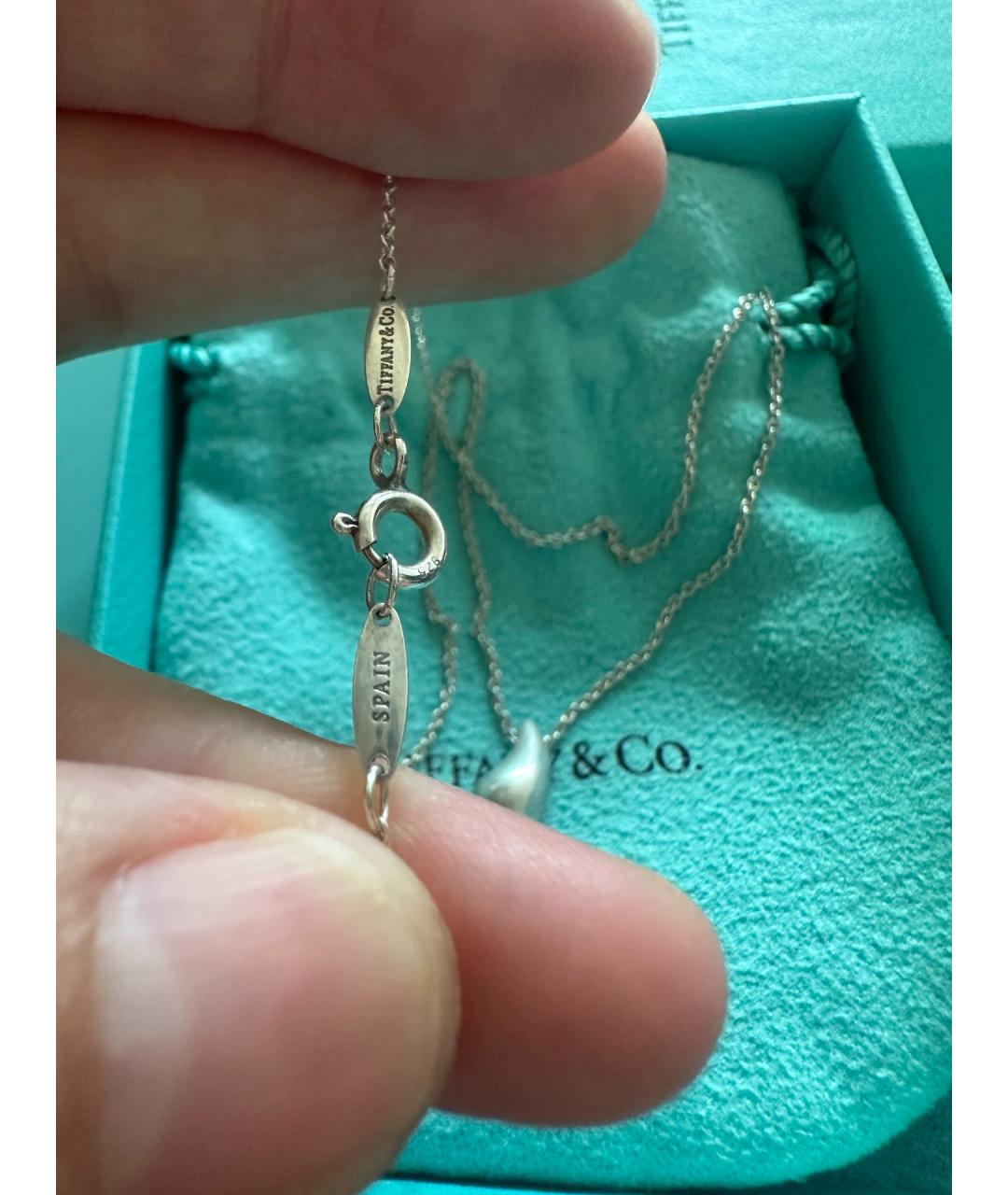 TIFFANY&CO Серебряная серебряная подвеска, фото 4