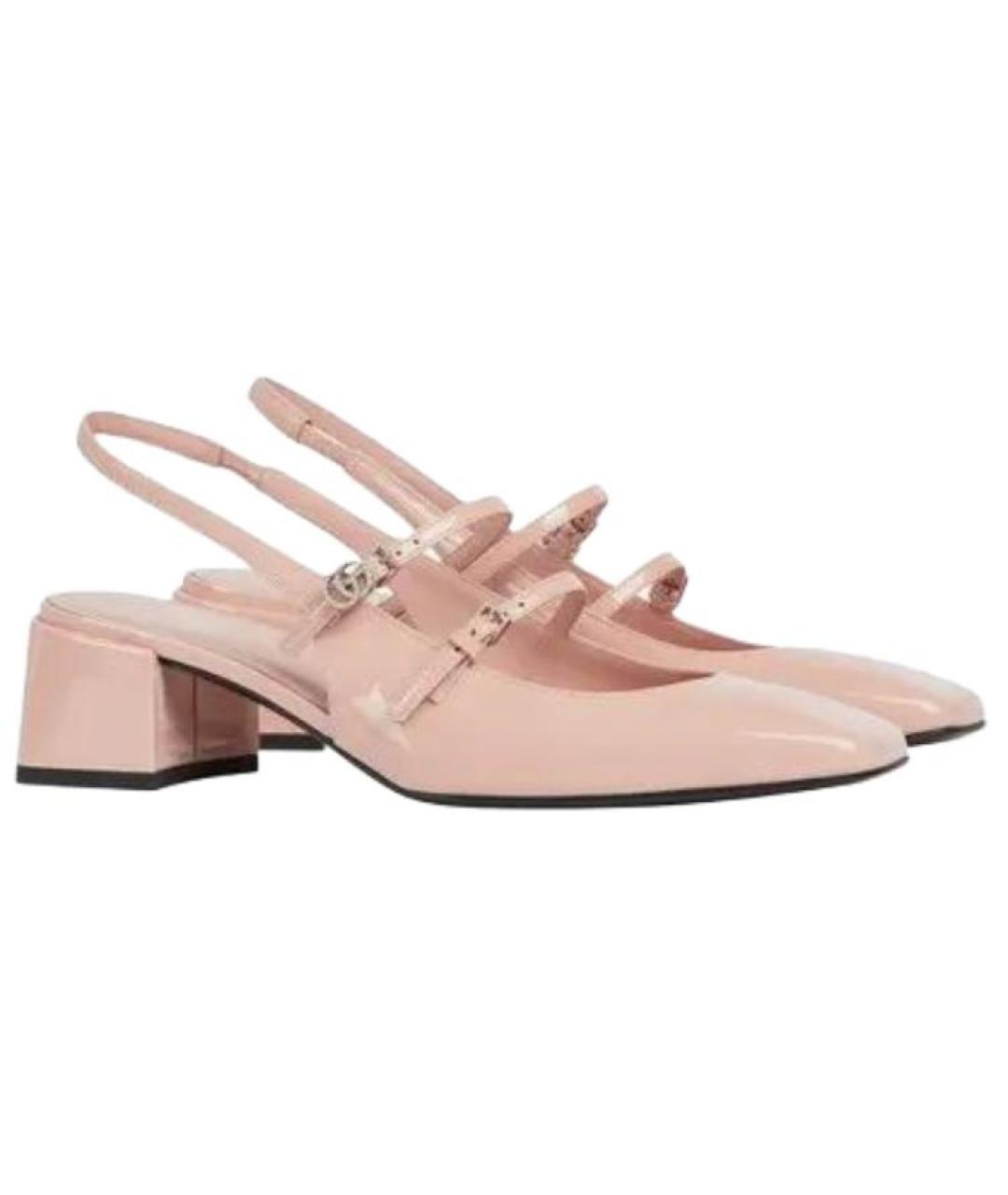 GUCCI Розовые босоножки, фото 3