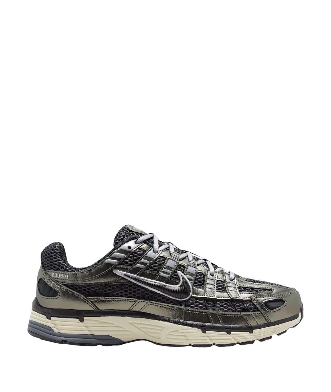 NIKE Черные кожаные низкие кроссовки / кеды, фото 1