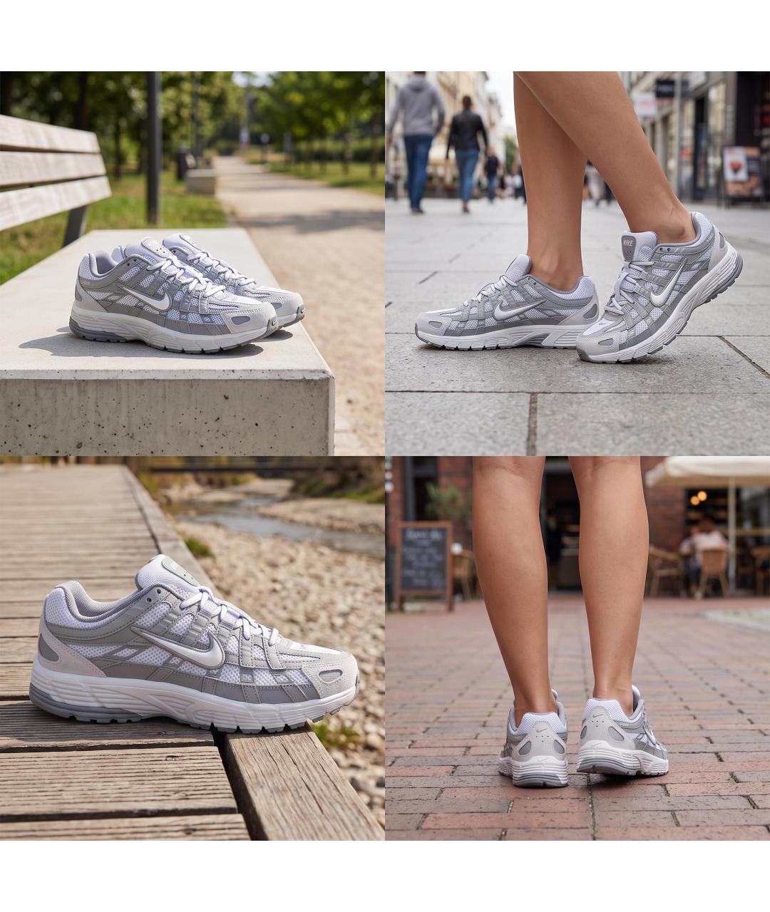NIKE Серые кроссовки, фото 2