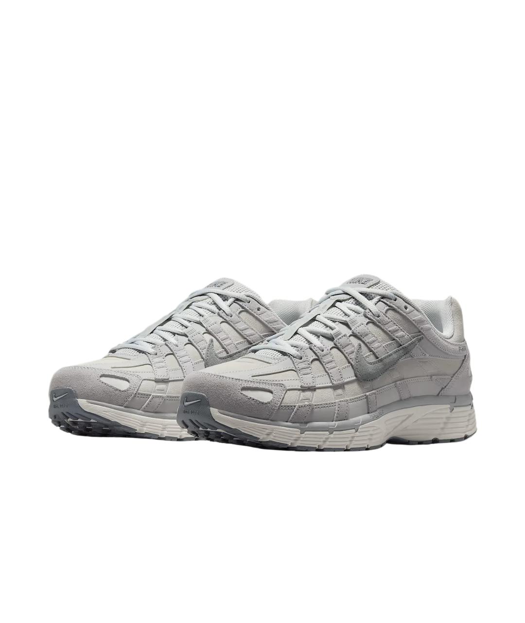NIKE Серые низкие кроссовки / кеды, фото 4