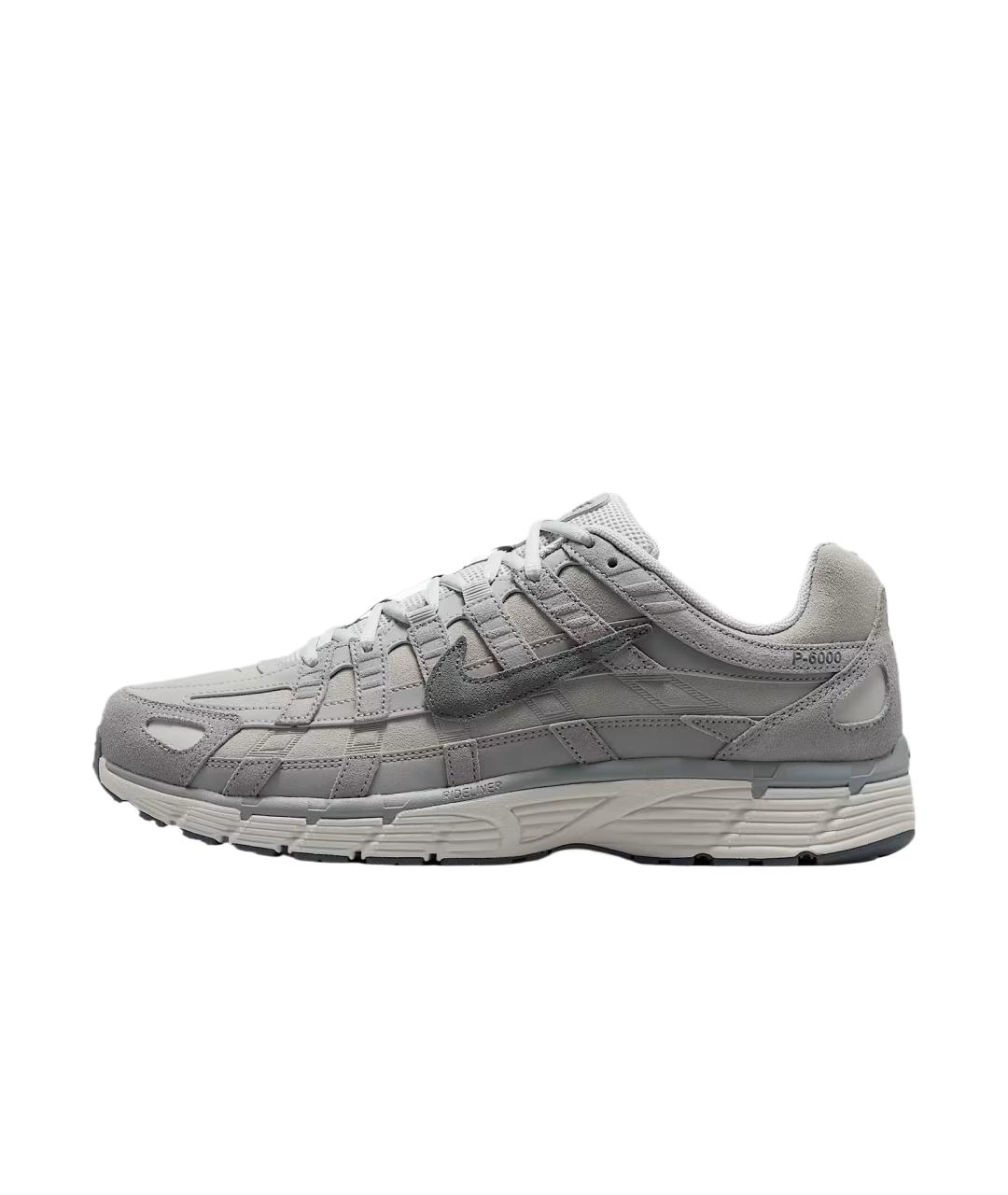 NIKE Серые низкие кроссовки / кеды, фото 5