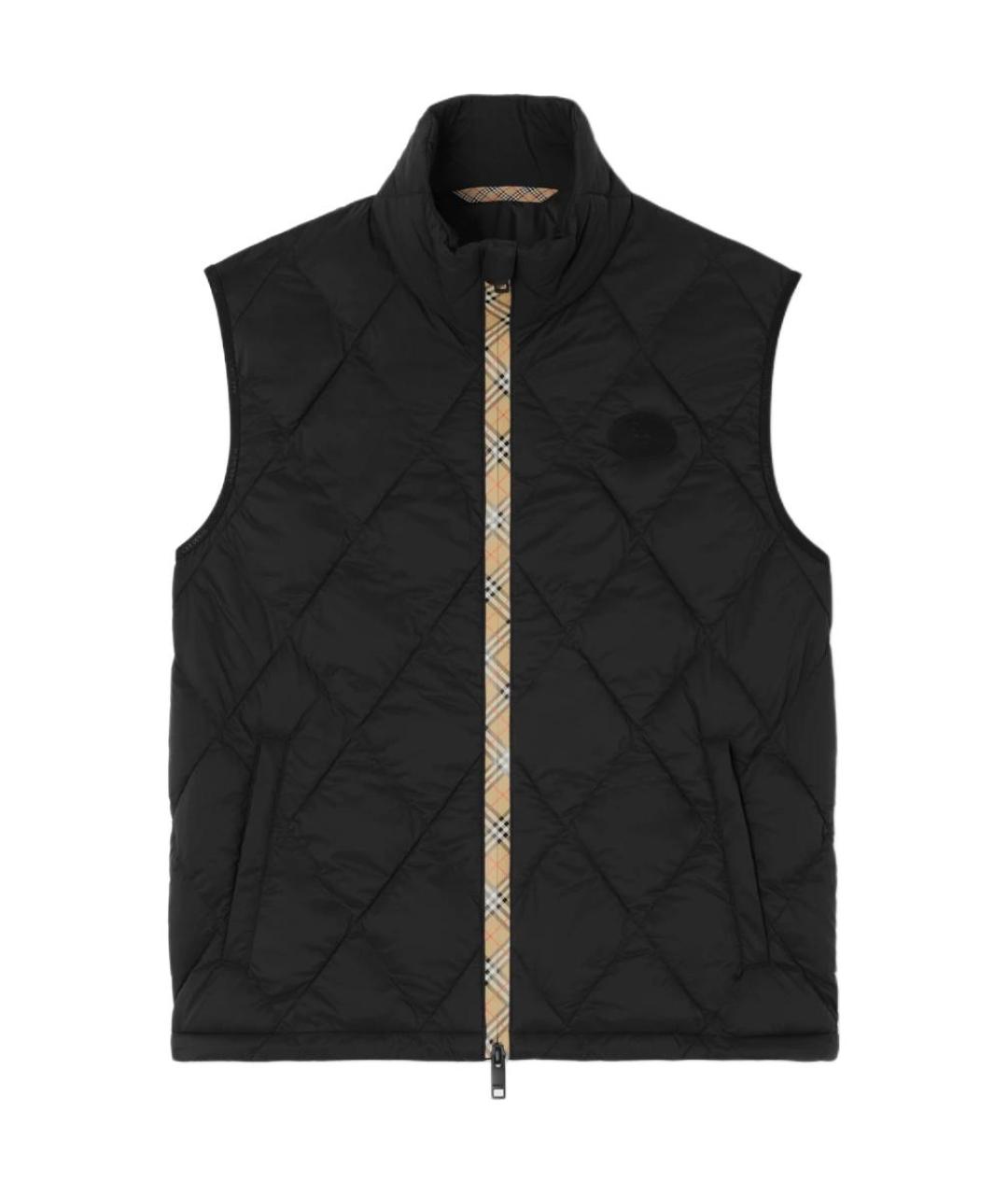 BURBERRY Черный жилет, фото 1