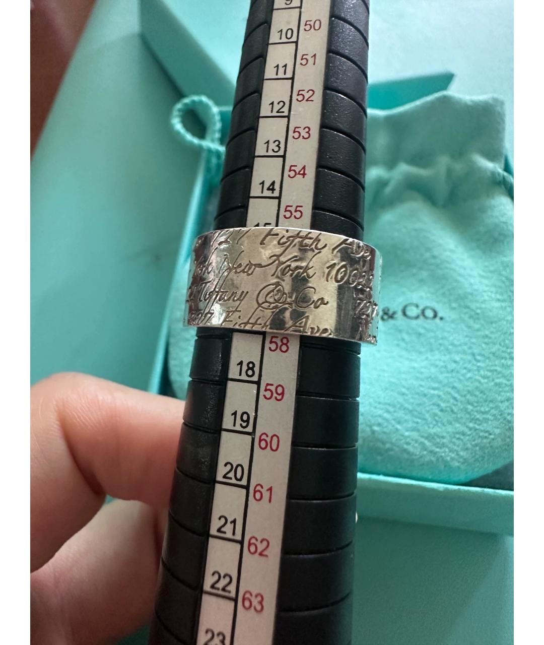 TIFFANY&CO Серебряное серебряное кольцо, фото 7