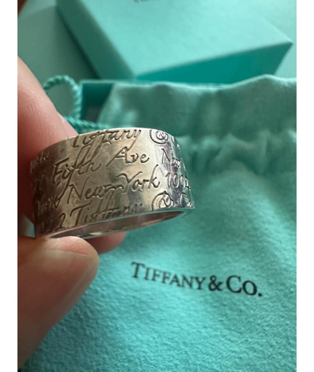 TIFFANY&CO Серебряное серебряное кольцо, фото 3