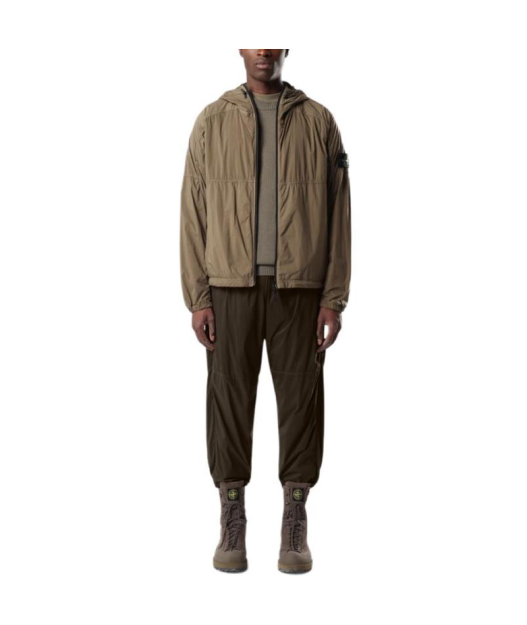 STONE ISLAND Зеленая куртка, фото 3