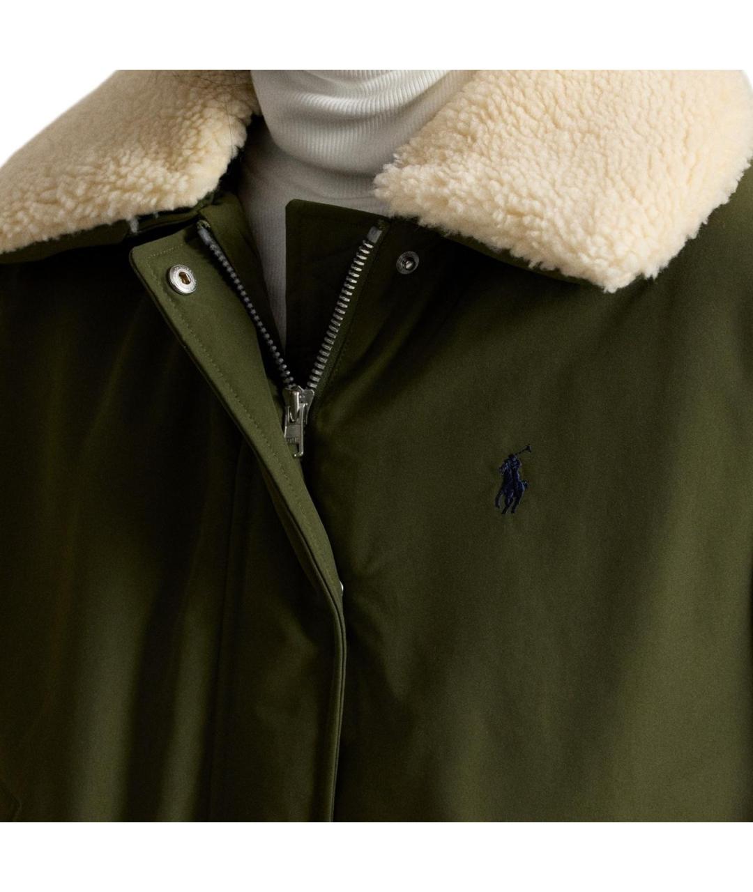 POLO RALPH LAUREN Зеленый пуховик, фото 5