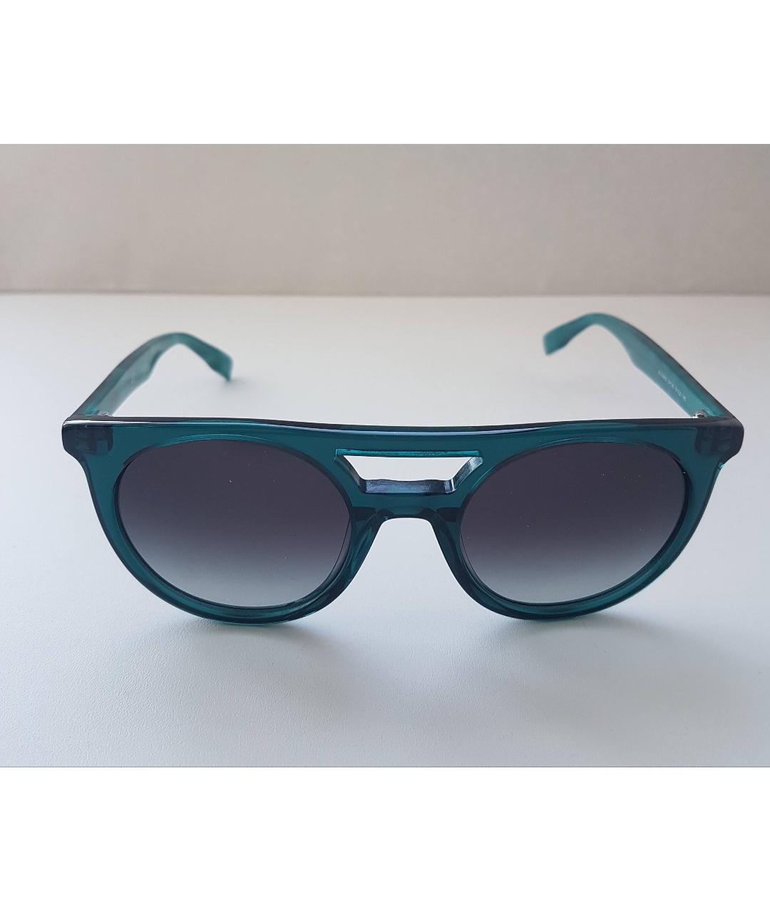 HUGO BOSS Зеленые пластиковые солнцезащитные очки, фото 7