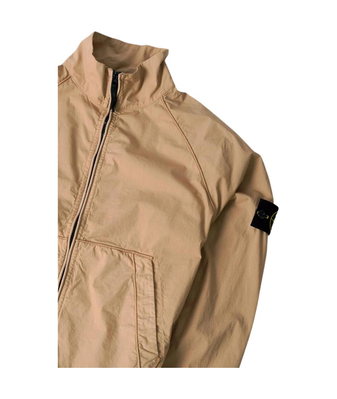 STONE ISLAND Бежевая куртка, фото 3