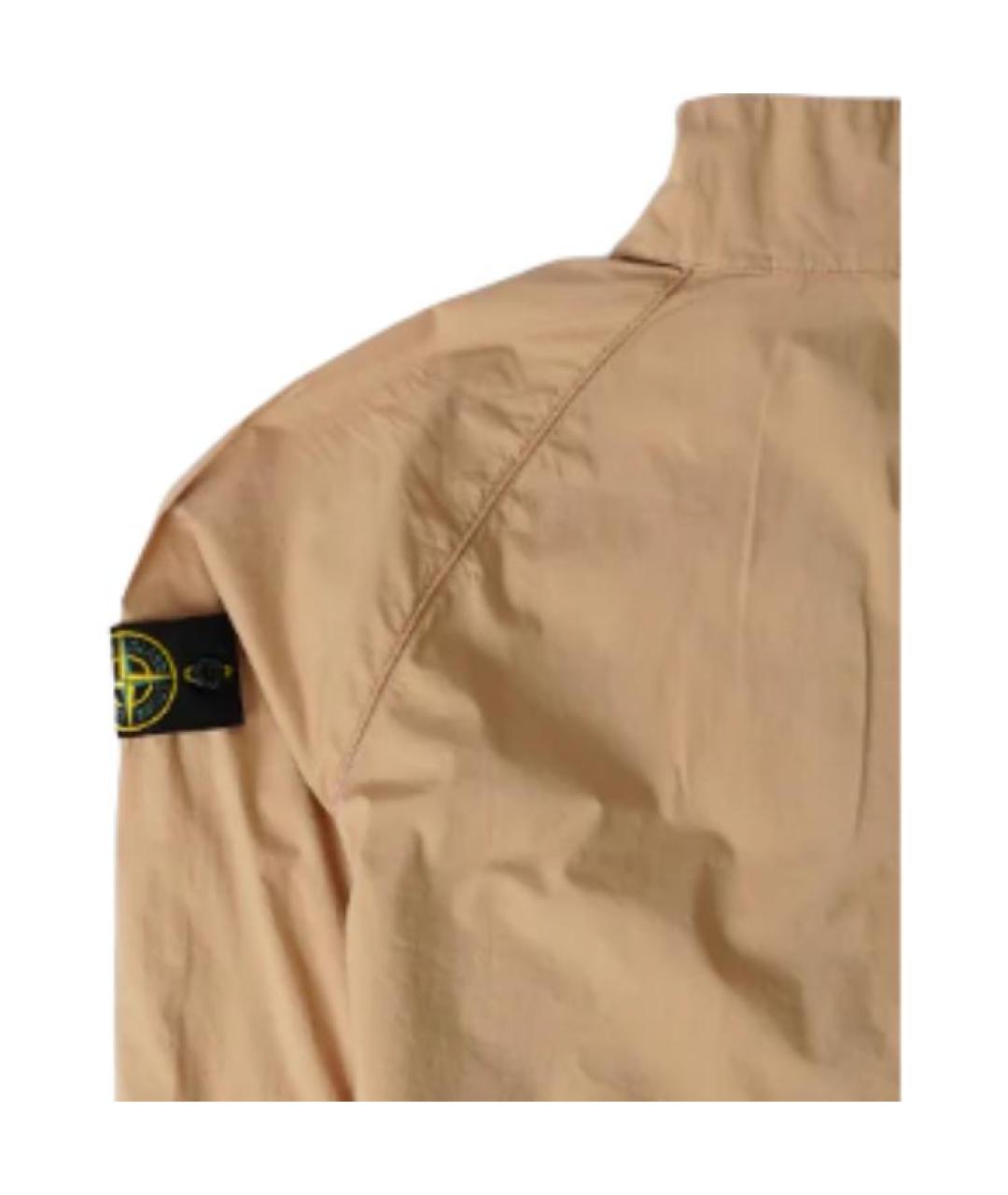 STONE ISLAND Бежевая куртка, фото 4
