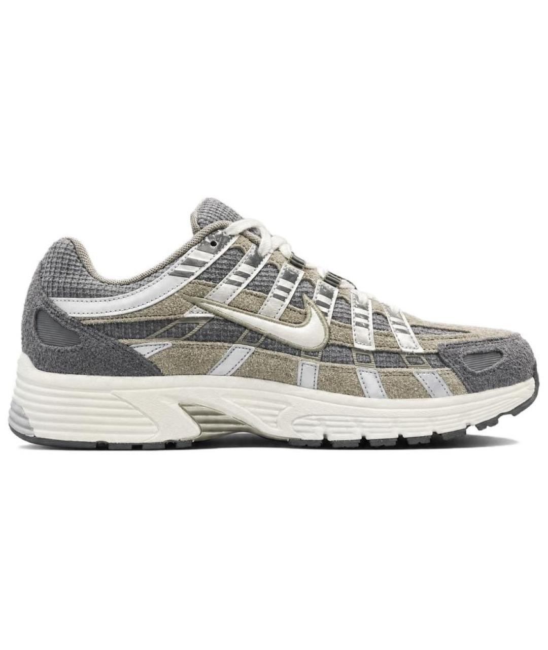 NIKE Коричневые низкие кроссовки / кеды, фото 3