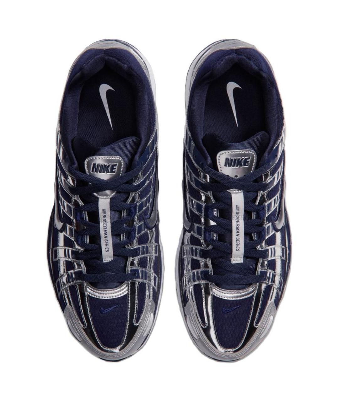 NIKE Синие низкие кроссовки / кеды, фото 4