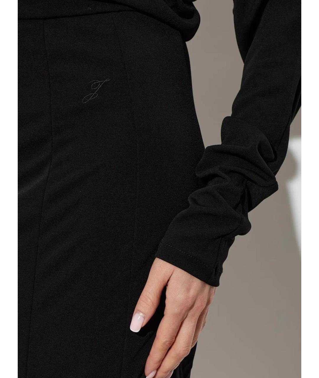 JACQUEMUS Черное повседневное платье, фото 2