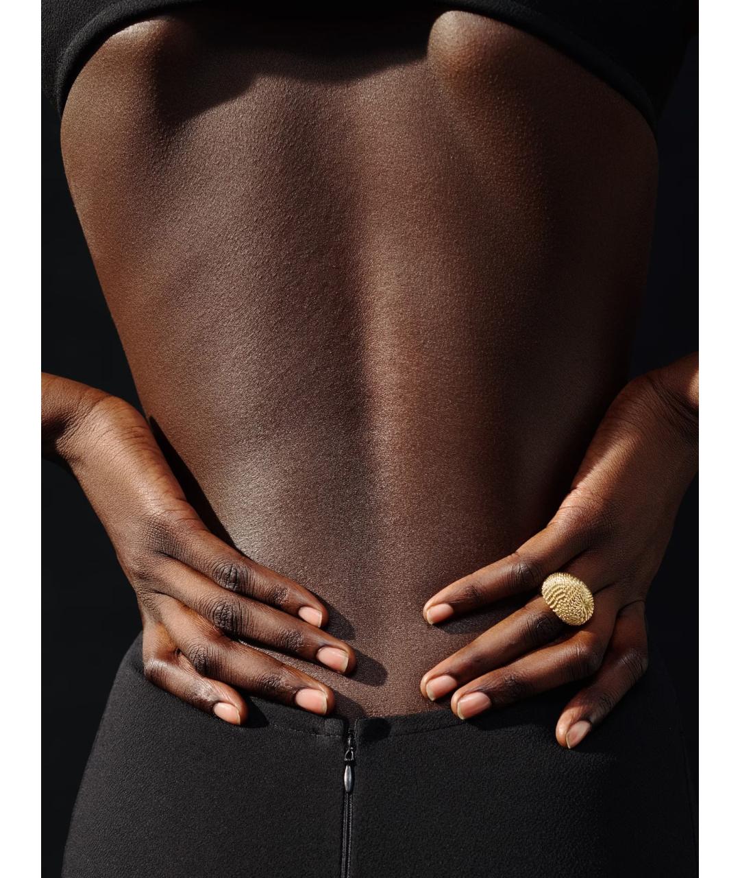 JACQUEMUS Золотое латунное кольцо, фото 2