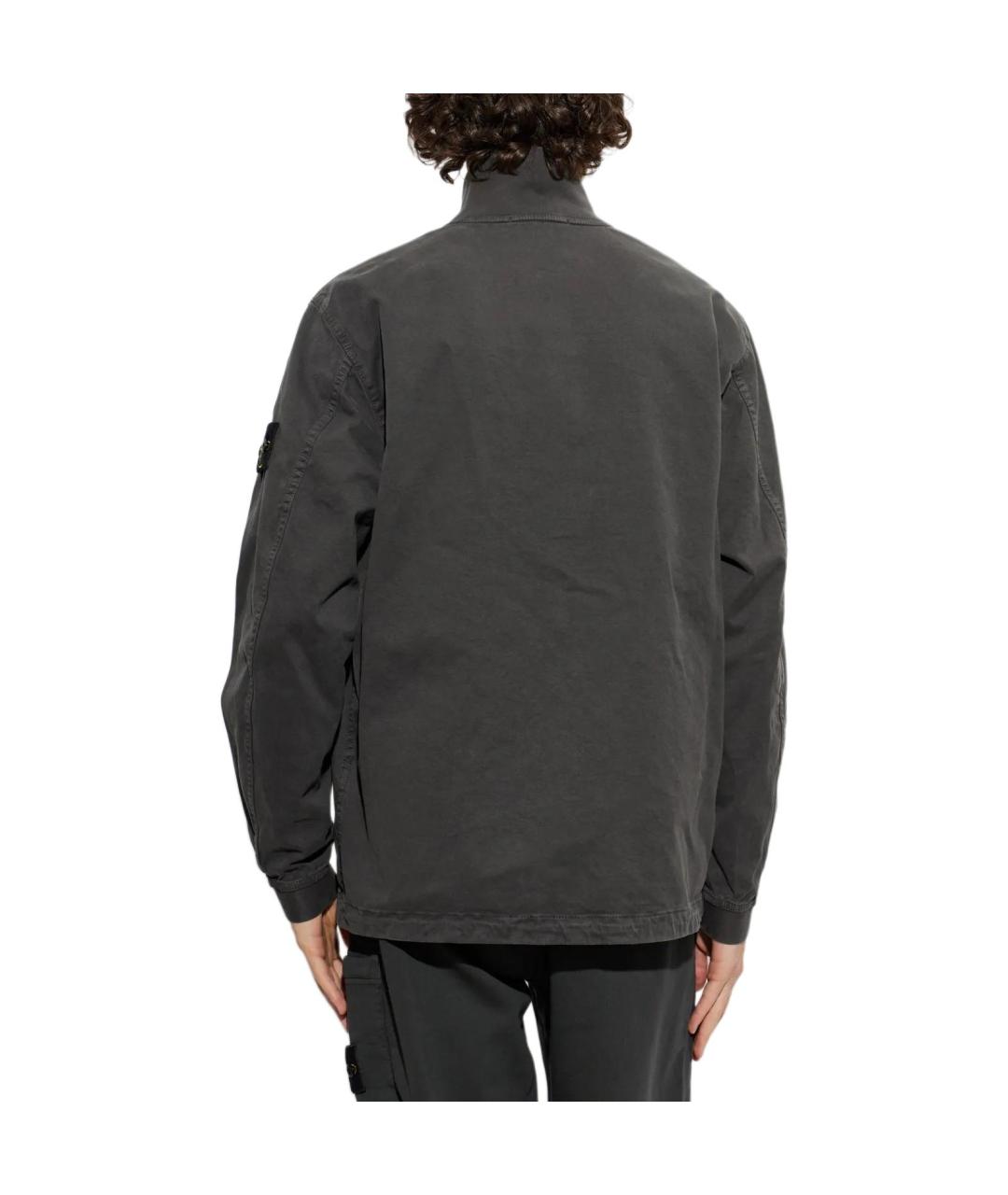 STONE ISLAND Серая куртка, фото 2