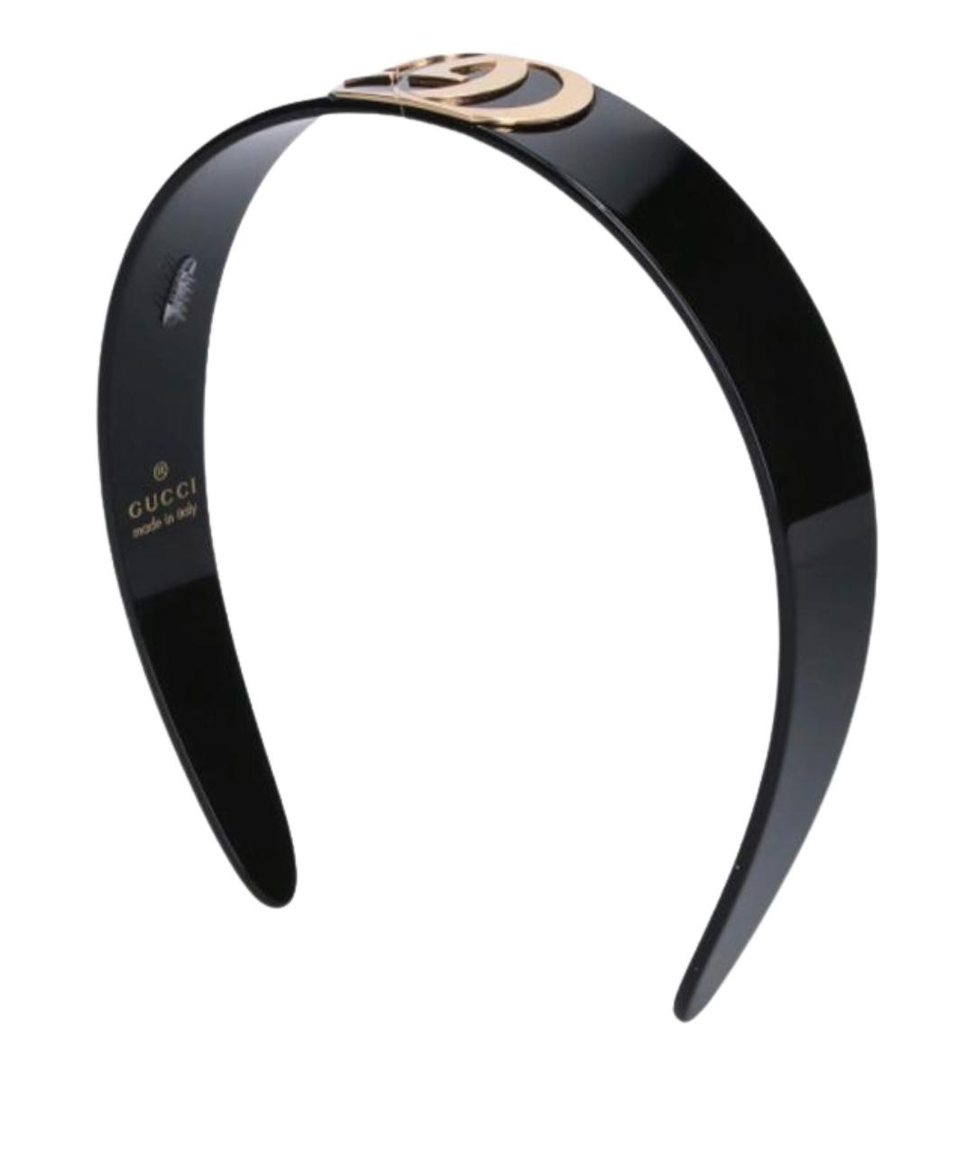 GUCCI Черный ободок, фото 1