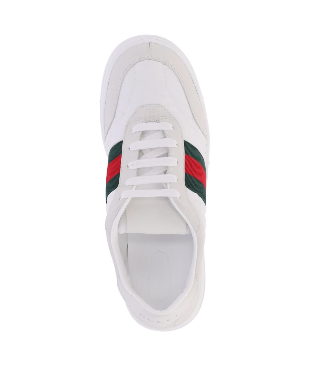 GUCCI Мульти текстильные низкие кроссовки / кеды, фото 5