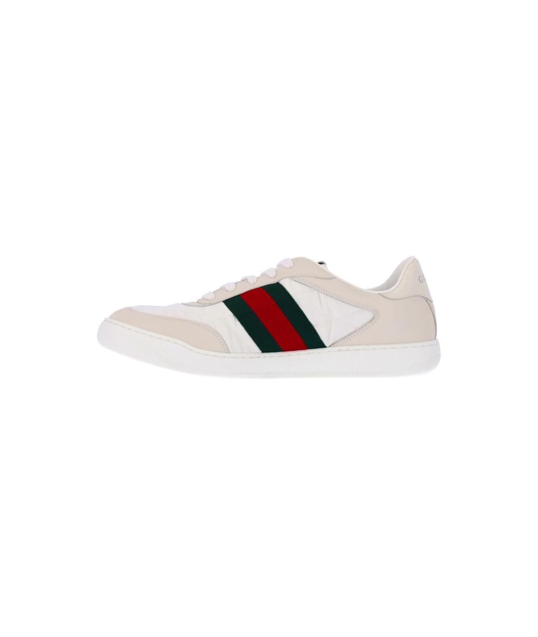 GUCCI Мульти текстильные низкие кроссовки / кеды, фото 3