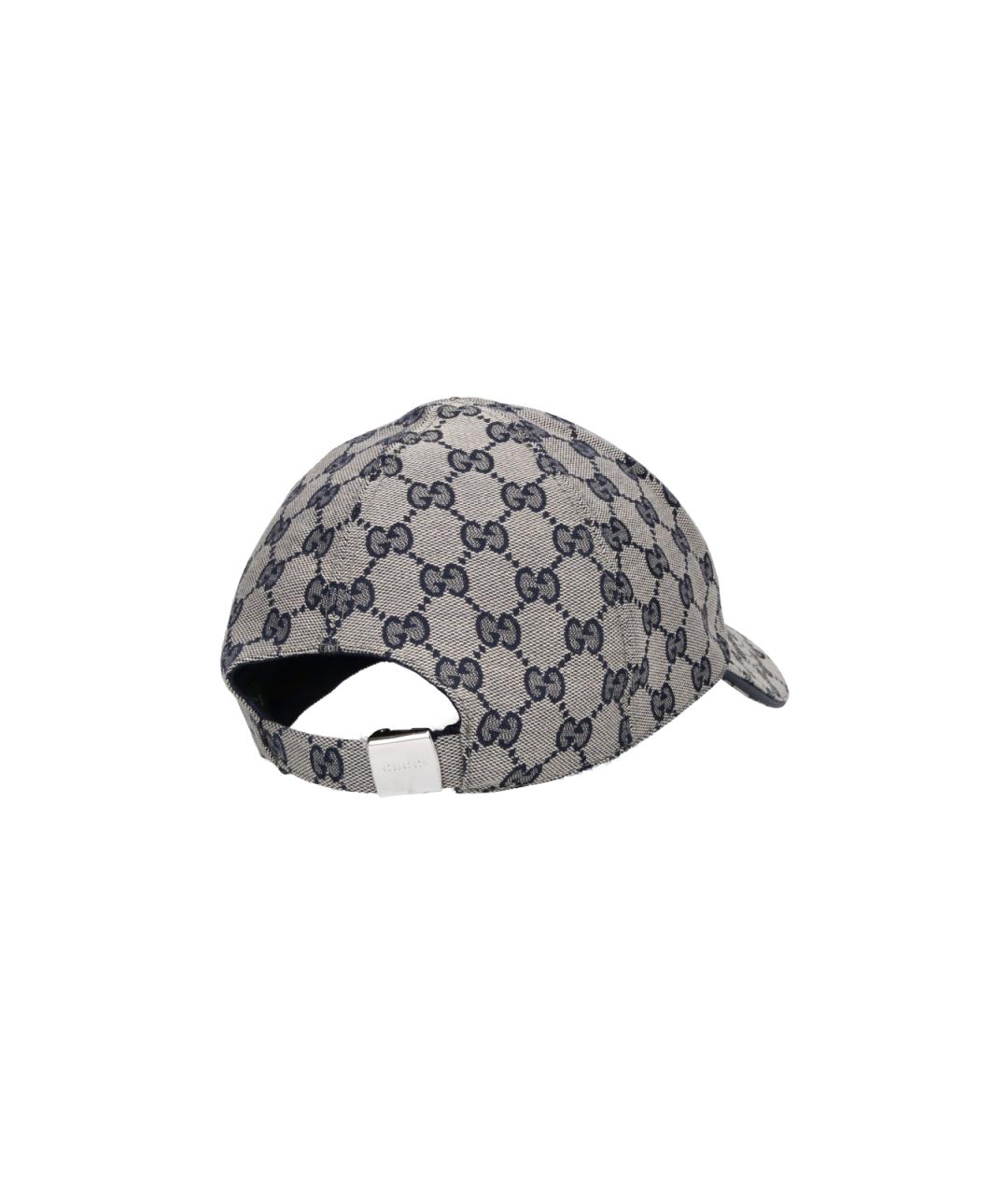 GUCCI Синяя синтетическая кепка, фото 2