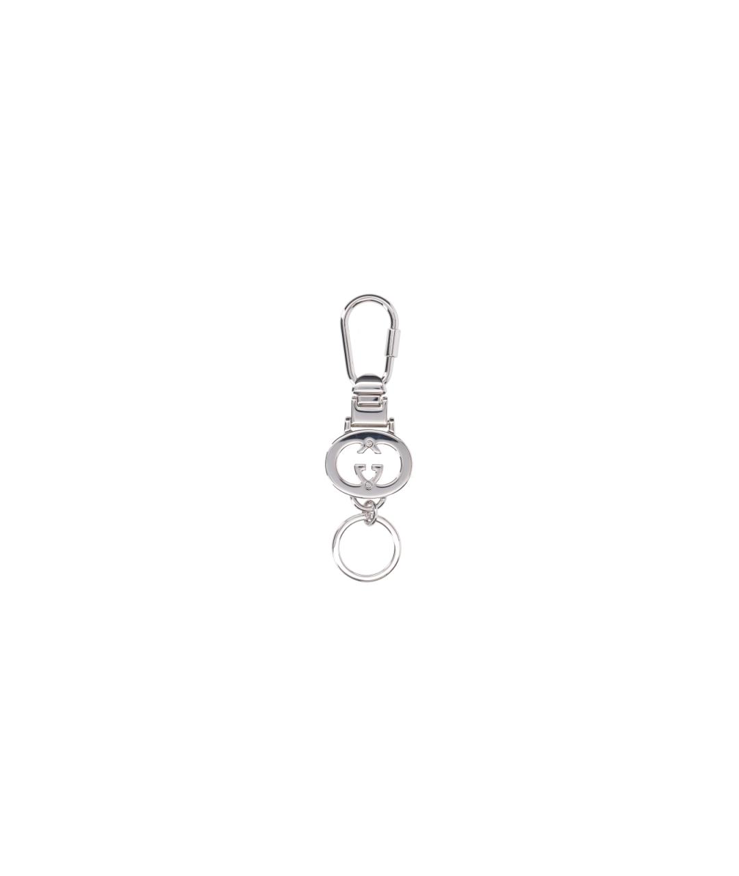 GUCCI Серебряный брелок, фото 2