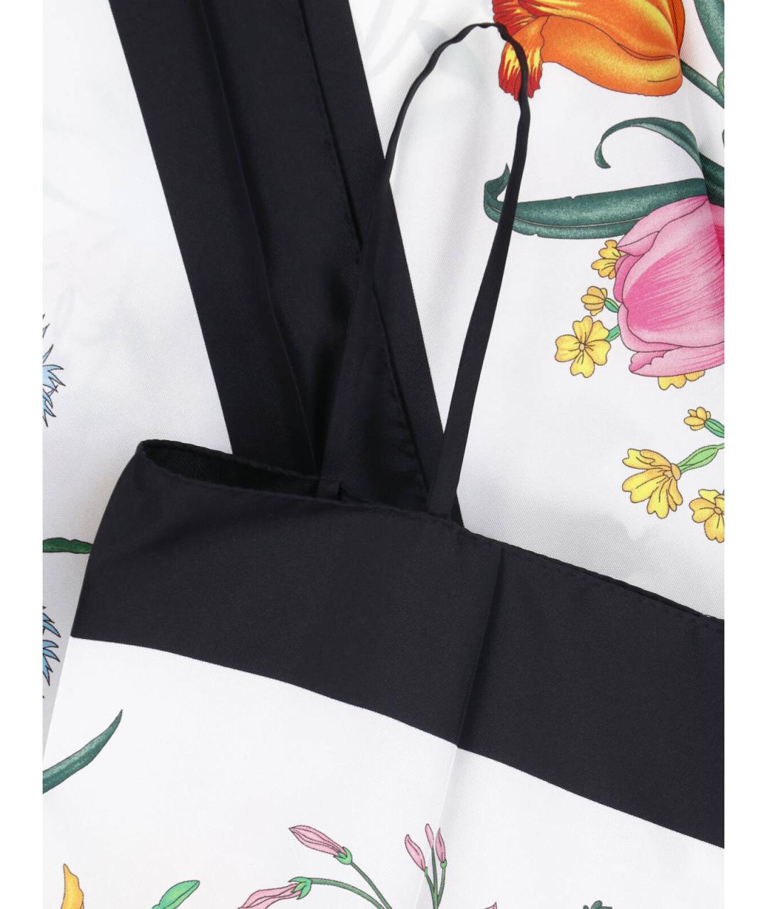 GUCCI Мульти шелковое коктейльное платье, фото 5