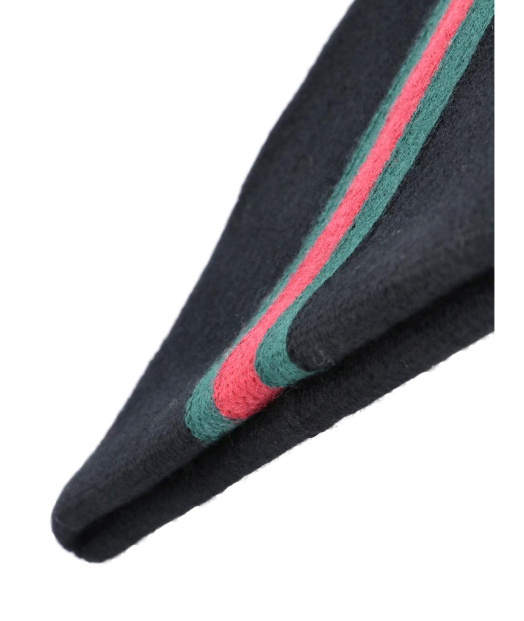 GUCCI Черная хлопковая шапка, фото 3