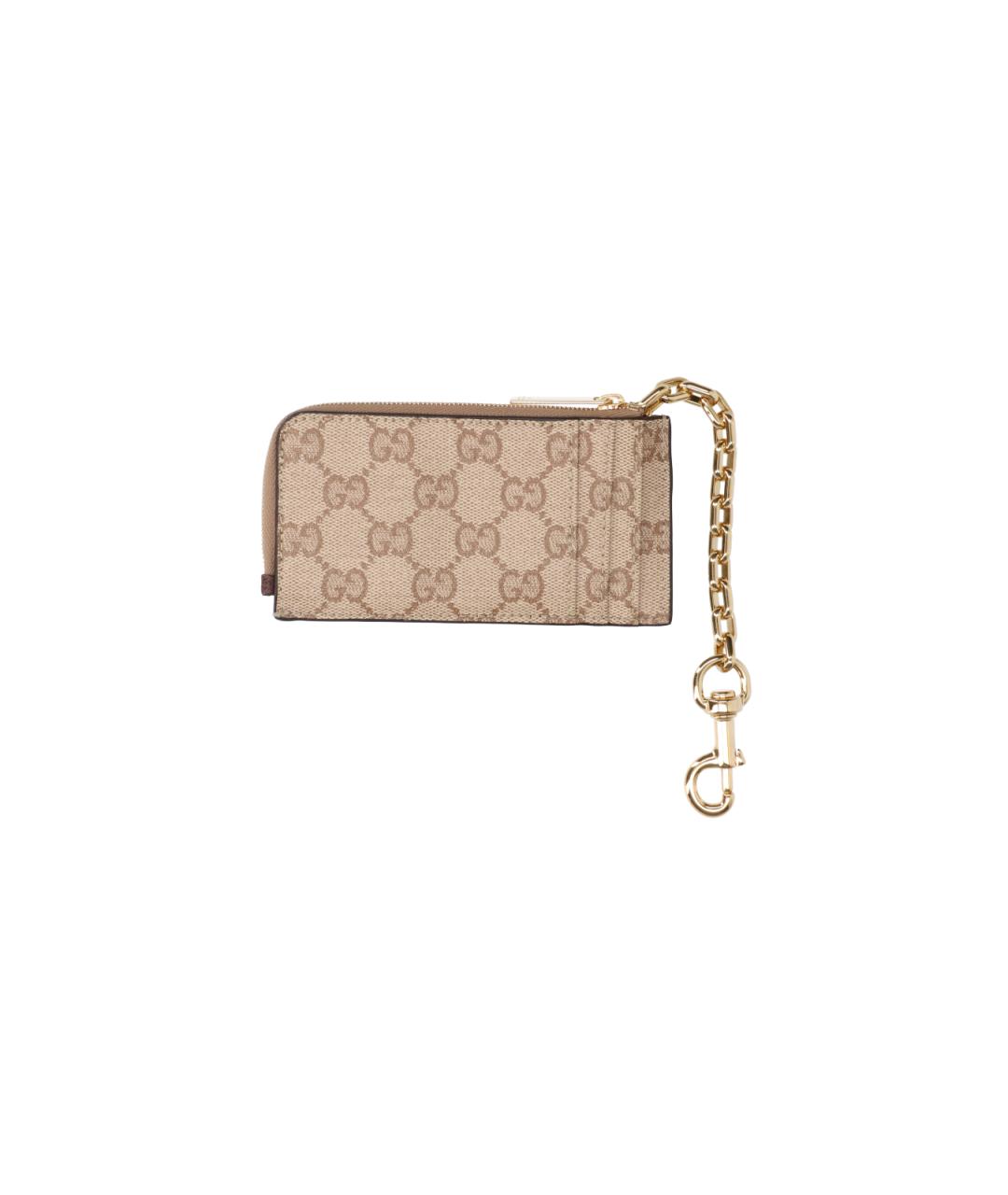 GUCCI Бежевый кардхолдер, фото 3