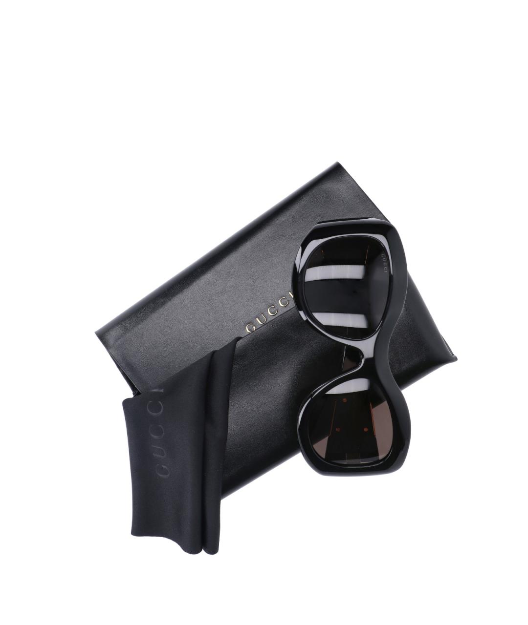 GUCCI Черные солнцезащитные очки, фото 3