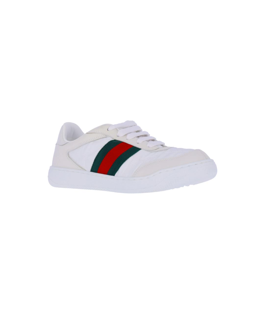 GUCCI Белые кеды, фото 2