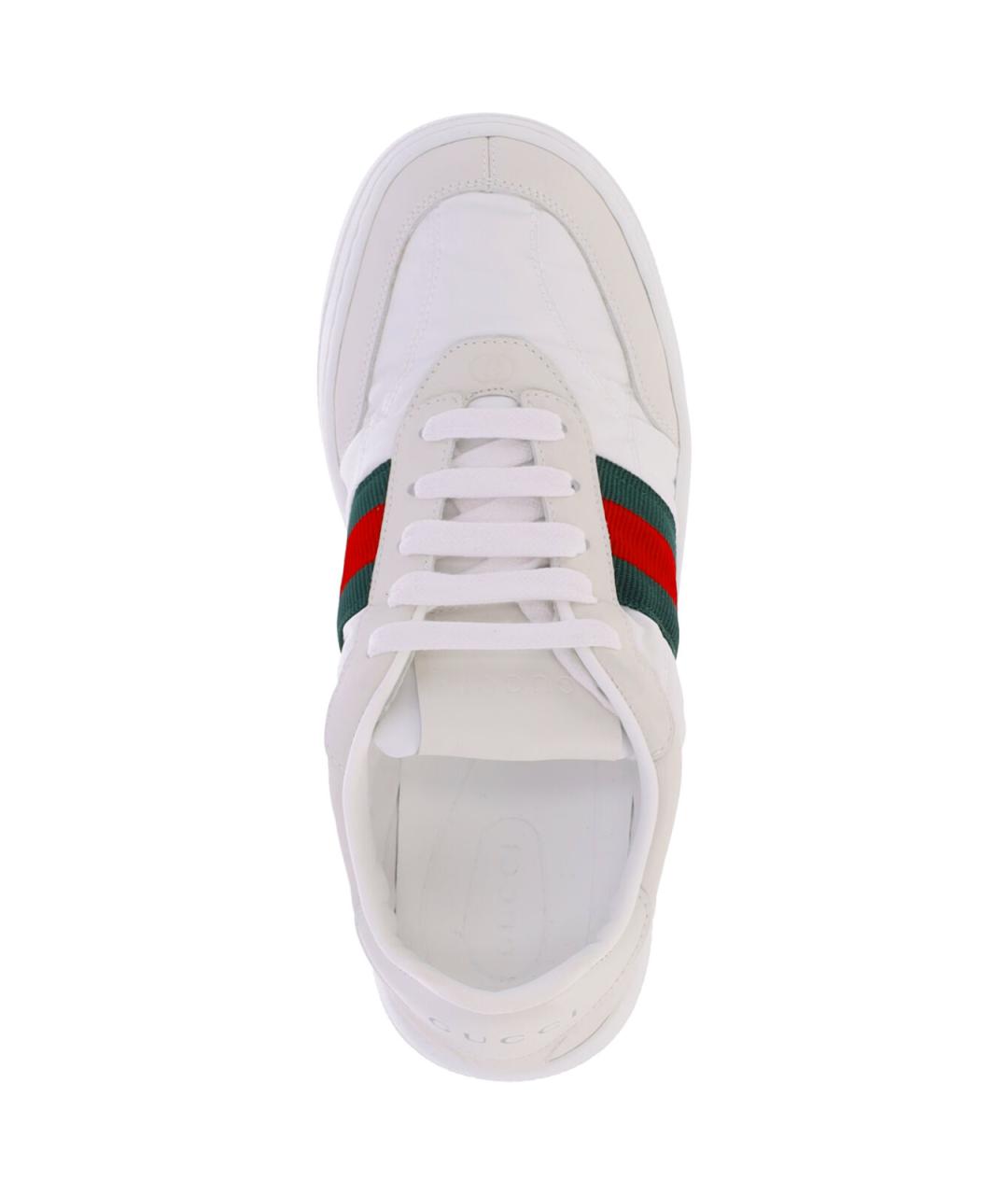GUCCI Белые кеды, фото 5