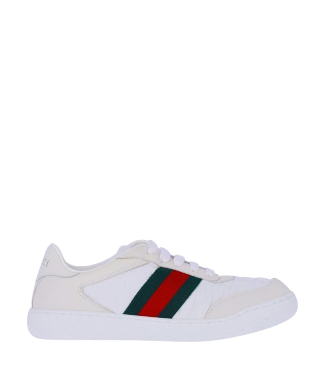 GUCCI Белые кеды, фото 1