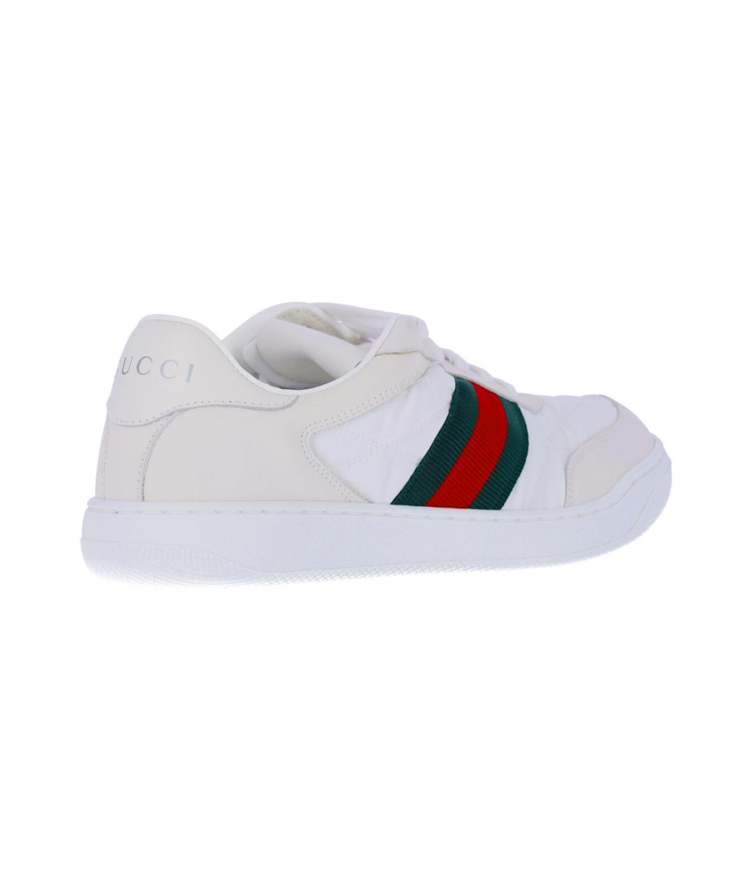 GUCCI Белые кеды, фото 4