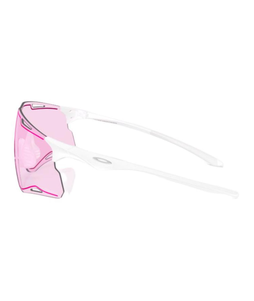 OAKLEY Белые пластиковые солнцезащитные очки, фото 3